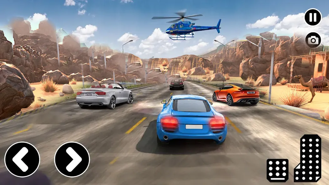 Car Highway Racing for Speed (Трафик Рейсер Трафик игры)  [МОД Много денег] Screenshot 2