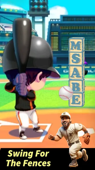 Baseball Letter Strike Homerun  [МОД Много монет] Screenshot 5