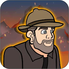 Скачать взломанную Volcano Escape (Вулканическое бегство)  [МОД Меню] - полная версия apk на Андроид