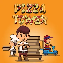 Взлом Pizza Tower: Idle Tycoon (Пицца Тауэр)  [МОД Бесконечные монеты] - полная версия apk на Андроид