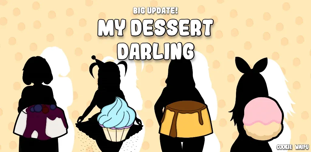 Cookie Waifu: Dessert Darling (Куки Вайфу)  [МОД Бесконечные монеты] Screenshot 1