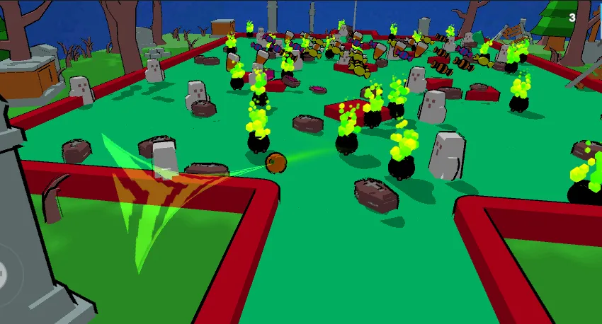 MiniGolf Madness: Halloween (МиниГольф безумие)  [МОД Mega Pack] Screenshot 2