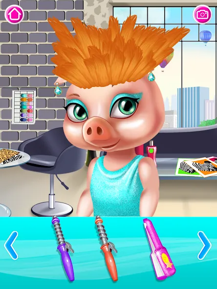 Beauty salon: hair salon  [МОД Mega Pack] Screenshot 3