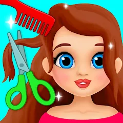 Скачать взлом Hair salon  [МОД Mega Pack] - стабильная версия apk на Андроид