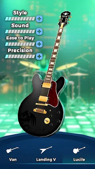 Guitar Band: Rock Battle (Гитарная группа)  [МОД Unlimited Money] Screenshot 2