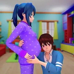 Скачать взлом Pregnant Mother Family Life  [МОД Unlocked] - полная версия apk на Андроид