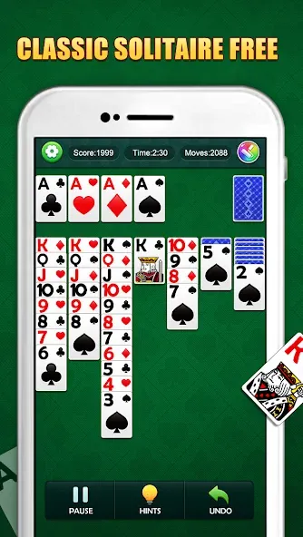 Solitaire Puzzle : Card Jigsaw (Солитер головоломка)  [МОД Unlocked] Screenshot 1