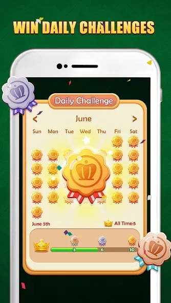 Solitaire Puzzle : Card Jigsaw (Солитер головоломка)  [МОД Unlocked] Screenshot 5