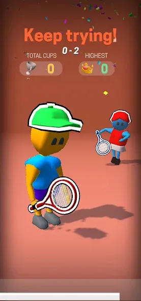 Deuce Hit! (Tennis)  [МОД Unlimited Money] Screenshot 2