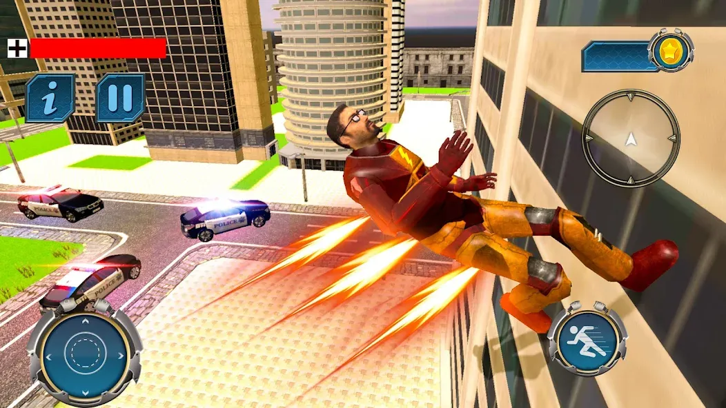 Light Superhero Speed Hero  [МОД Mega Pack] Screenshot 1