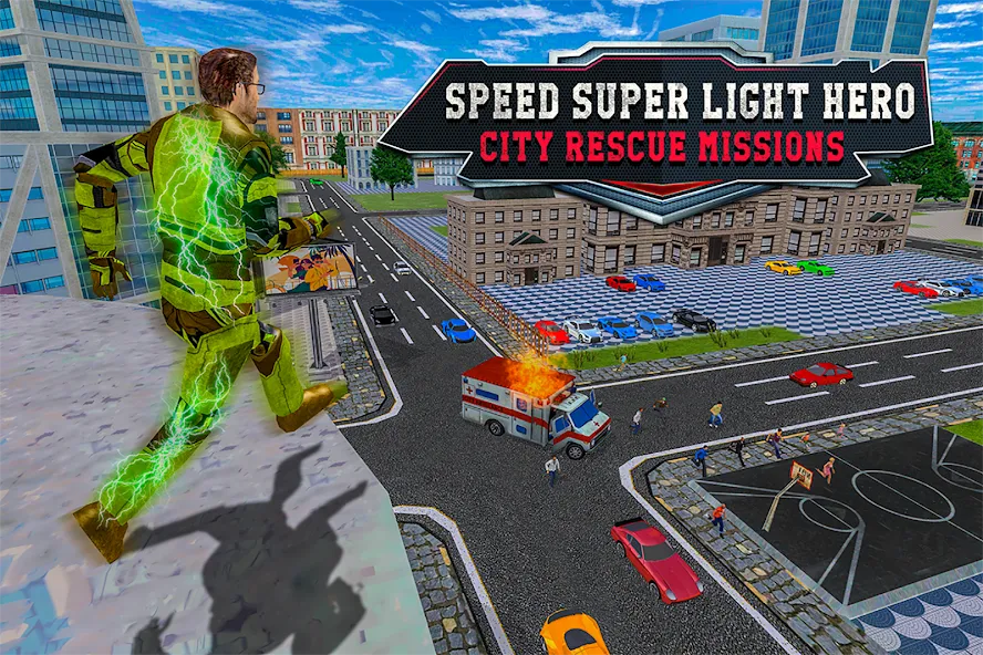 Light Superhero Speed Hero  [МОД Mega Pack] Screenshot 5