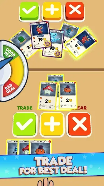 Hyper Cards: Trade & Collect (Хайпер Кардс)  [МОД Бесконечные деньги] Screenshot 2