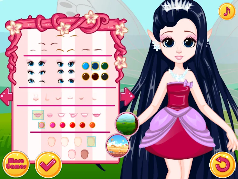 Fairy Dress Up - Girls Games  [МОД Много монет] Screenshot 3