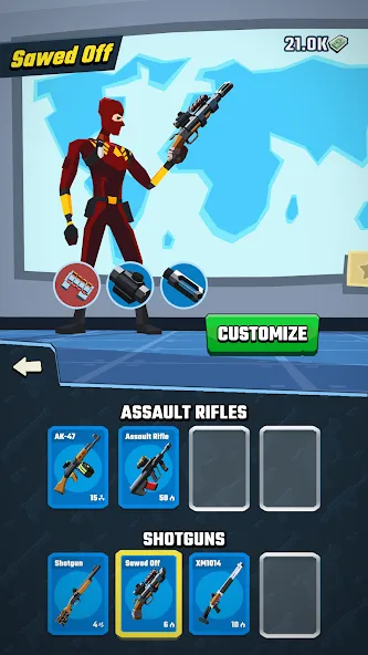 Agent Action -  Spy Shooter (Эйджент Экшн)  [МОД Бесконечные монеты] Screenshot 5