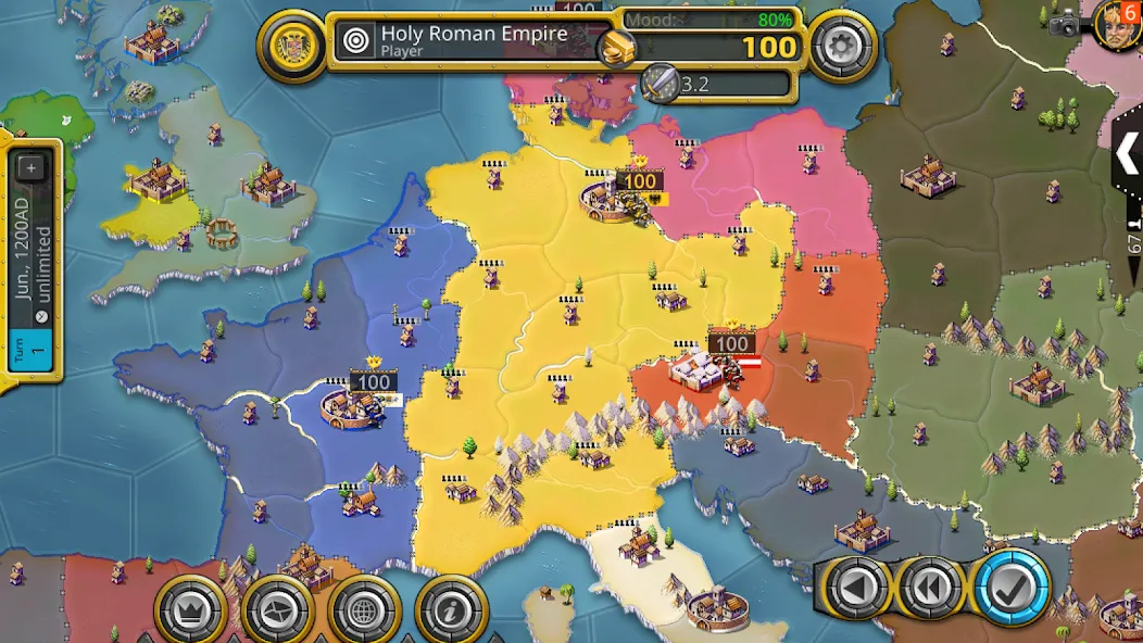 Age of Conquest IV (Эйдж оф Конквест )  [МОД Все открыто] Screenshot 1