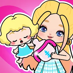 Взломанная Aha World: Baby Care (Аха Ворлд)  [МОД Много монет] - полная версия apk на Андроид