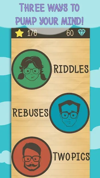 Riddles, Rebuses and Two Pics  [МОД Unlimited Money] Screenshot 5