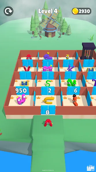 Alphabet Battle: Room Maze (Алфавит батл)  [МОД Menu] Screenshot 2