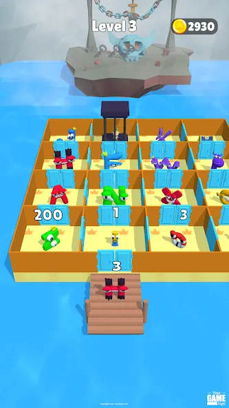 Alphabet Battle: Room Maze (Алфавит батл)  [МОД Menu] Screenshot 3