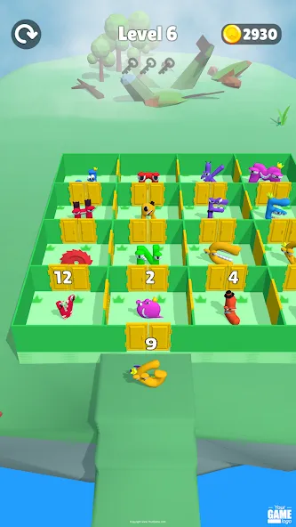 Alphabet Battle: Room Maze (Алфавит батл)  [МОД Menu] Screenshot 5