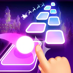 Взлом Tiles Hop: EDM Rush (Тайлс Хоп)  [МОД Много денег] - стабильная версия apk на Андроид