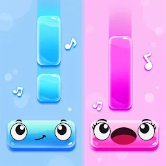 Взломанная Duet Tiles: Dual Vocal Music (Дуэт Тайлз)  [МОД Много денег] - последняя версия apk на Андроид