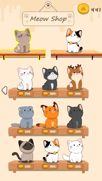 Duet Cats: Cute Cat Music (Дуэт Кэтс)  [МОД Бесконечные монеты] Screenshot 1