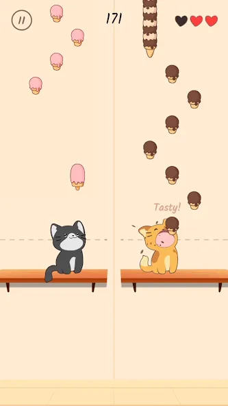 Duet Cats: Cute Cat Music (Дуэт Кэтс)  [МОД Бесконечные монеты] Screenshot 3