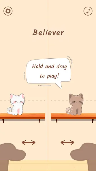 Duet Cats: Cute Cat Music (Дуэт Кэтс)  [МОД Бесконечные монеты] Screenshot 5