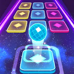 Взломанная Color Hop 3D - Music Game (Цветной Хоп 3D)  [МОД Unlimited Money] - полная версия apk на Андроид