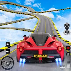 Скачать взломанную GT Car Stunt 3D: Ramp Car Game  [МОД Unlimited Money] - полная версия apk на Андроид