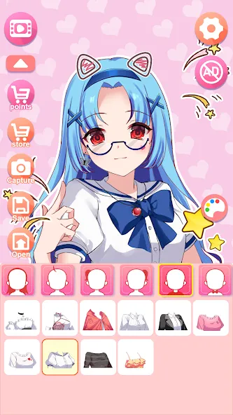 Viya Avatar Maker:emoji (Вия Аватар Мейкер)  [МОД Mega Pack] Screenshot 4