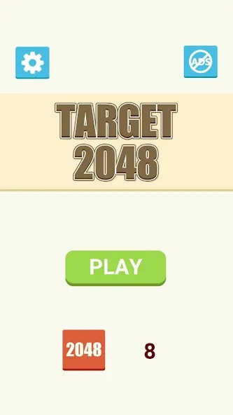 Target 2048 (Таргет 2048)  [МОД Много денег] Screenshot 1