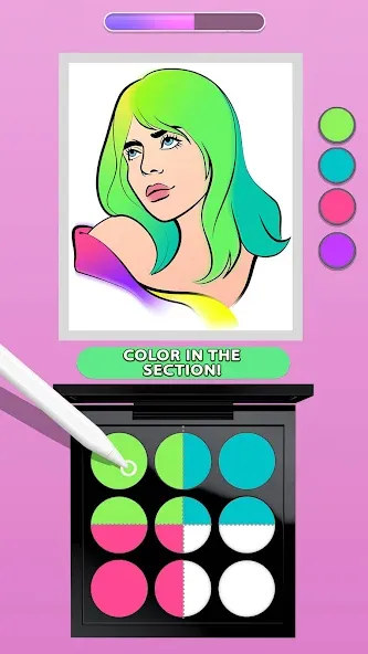 Makeup Kit - Color Mixing  [МОД Unlimited Money] Screenshot 4