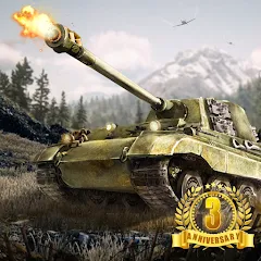 Взломанная Tank Warfare: PvP Battle Game (Танковое сражение)  [МОД Бесконечные монеты] - последняя версия apk на Андроид