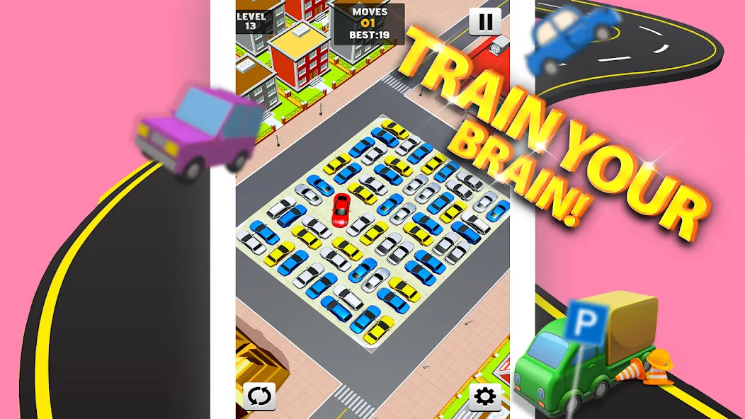 Park Master: Car Parking Jam (Парк Мастер)  [МОД Все открыто] Screenshot 4