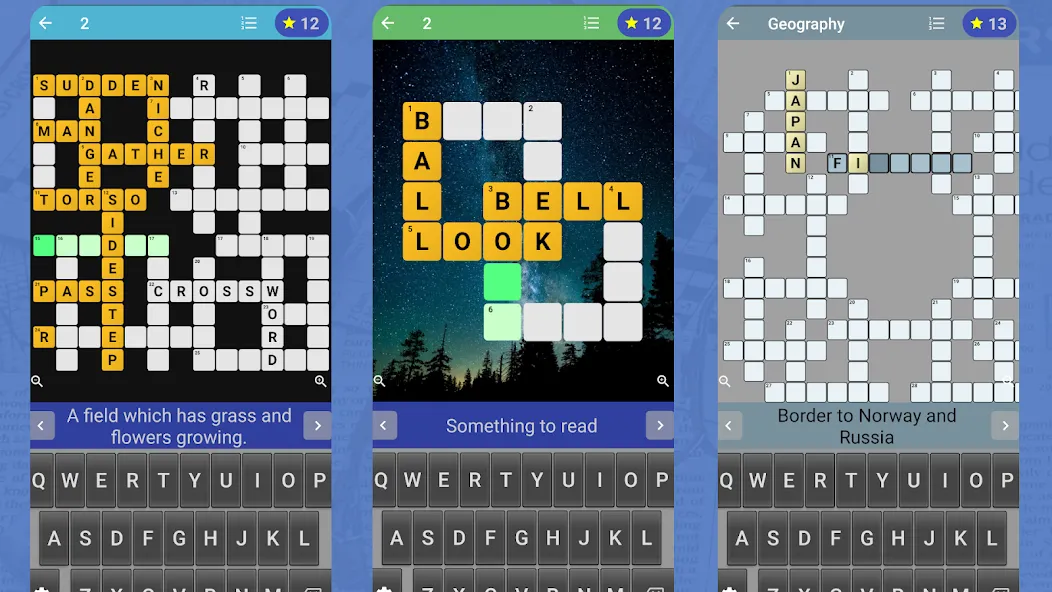 English Crossword puzzle (Английский кроссворд)  [МОД Много денег] Screenshot 1