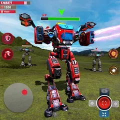 Взломанная Mech Robot Wars - Multi Robot  [МОД Все открыто] - последняя версия apk на Андроид