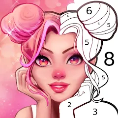 Скачать взломанную Coloring Game: Paint by Number  [МОД Много монет] - последняя версия apk на Андроид