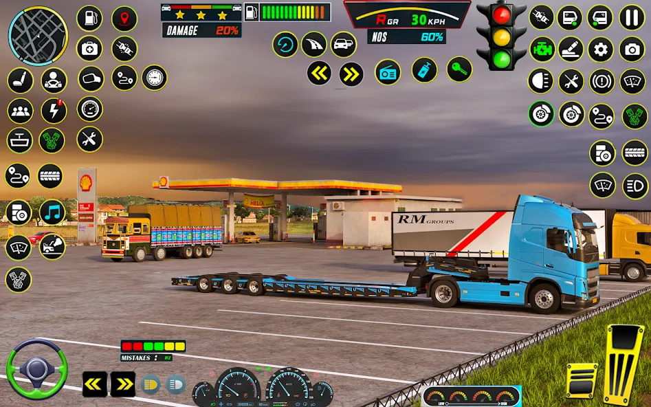 US Truck Simulator Game 2022 (Трак Симулятор)  [МОД Бесконечные деньги] Screenshot 4