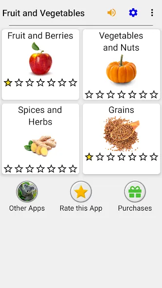 Fruit and Vegetables - Quiz  [МОД Все открыто] Screenshot 3