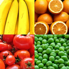 Скачать взломанную Fruit and Vegetables - Quiz  [МОД Все открыто] - последняя версия apk на Андроид