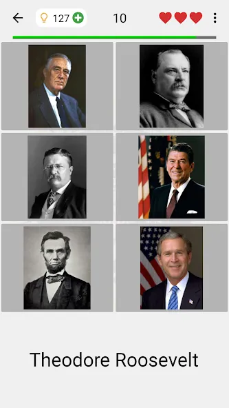 US Presidents and History Quiz  [МОД Бесконечные деньги] Screenshot 4