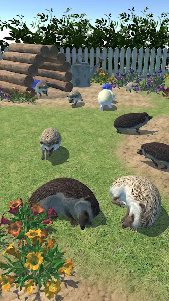 Hedgehog Friends (Хеджхог Френдс)  [МОД Все открыто] Screenshot 1