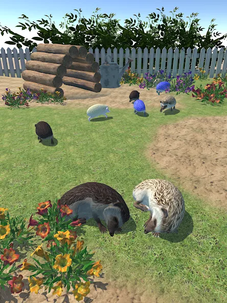 Hedgehog Friends (Хеджхог Френдс)  [МОД Все открыто] Screenshot 4