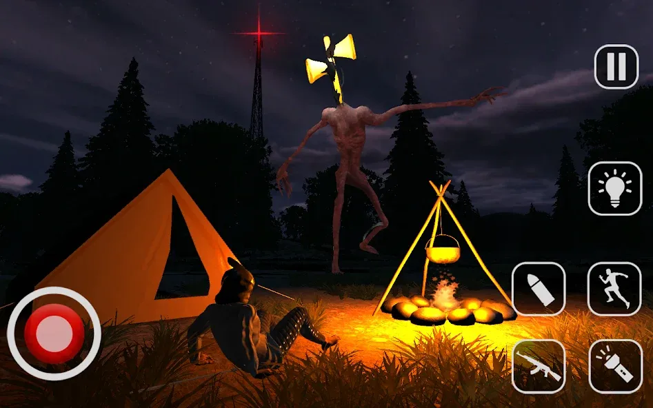 Siren Head : Hunt in Forest (Сайрен Хед)  [МОД Menu] Screenshot 3