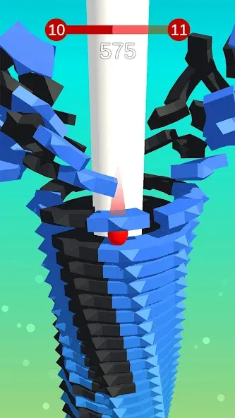 Stack Ball - Crash Platforms (Стэк Болл)  [МОД Бесконечные деньги] Screenshot 1