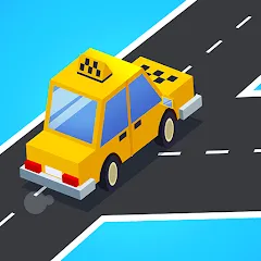 Скачать взломанную Taxi Run: Traffic Driver (Такси Ран)  [МОД Бесконечные монеты] - полная версия apk на Андроид