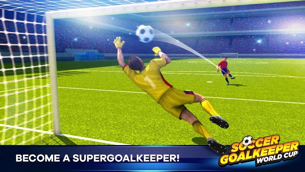 Soccer Goalkeeper Games 2024  [МОД Много денег] Screenshot 1