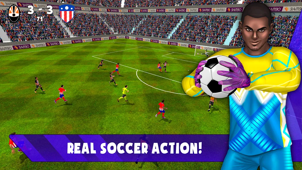 Soccer Goalkeeper 2024 (Соккер Голкипер 2022)  [МОД Unlocked] Screenshot 5